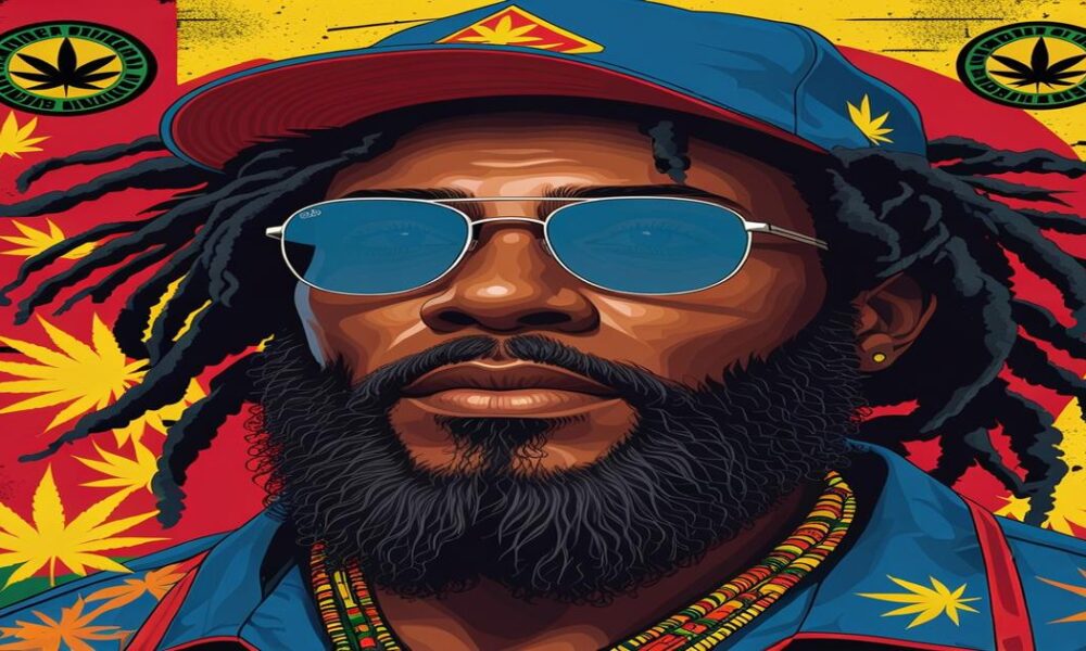 AI-generated image to illustrate For Smoke a J's content.