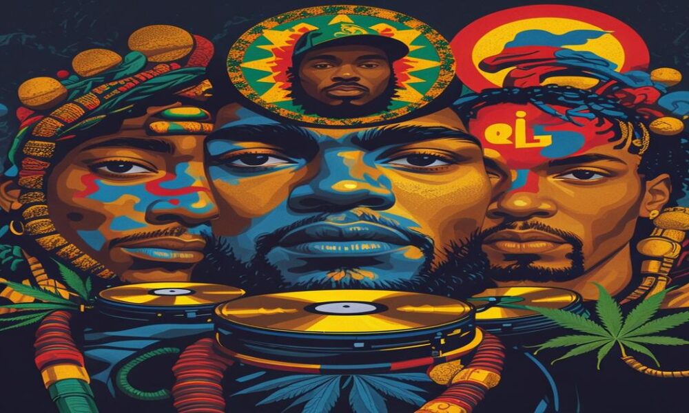 AI-generated image to illustrate For Smoke a J's content.