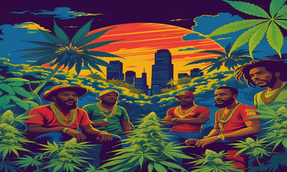 AI-generated image to illustrate For Smoke a J's content.