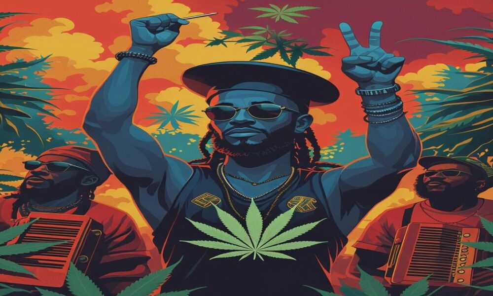 AI-generated image to illustrate For Smoke a J's content.