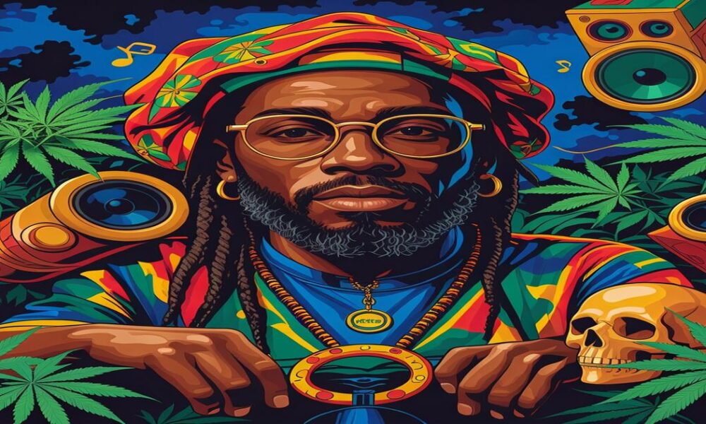 AI-generated image to illustrate For Smoke a J's content.