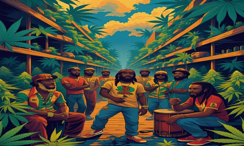 AI-generated image to illustrate For Smoke a J's content.