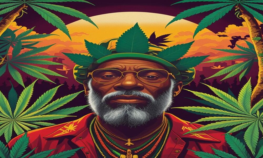 AI-generated image to illustrate For Smoke a J's content.