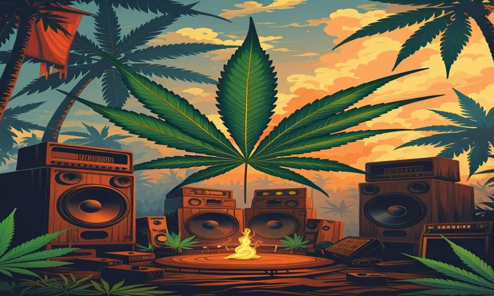 AI-generated image to illustrate For Smoke a J's content.