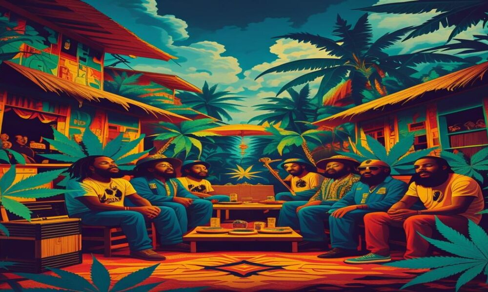 AI-generated image to illustrate For Smoke a J's content.