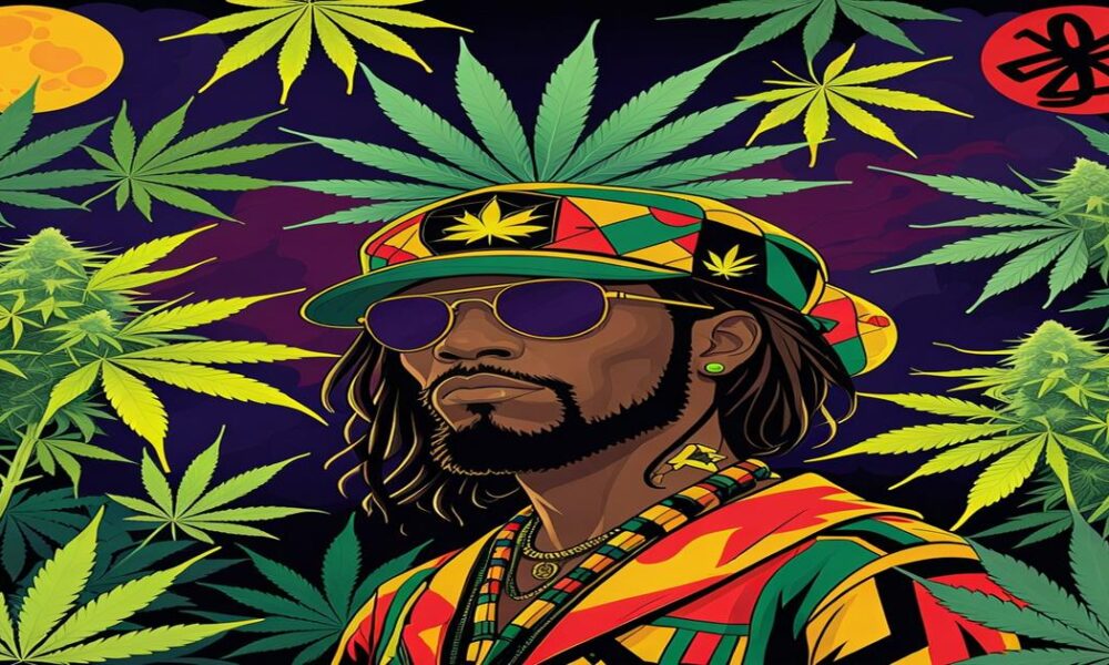 AI-generated image to illustrate For Smoke a J's content.