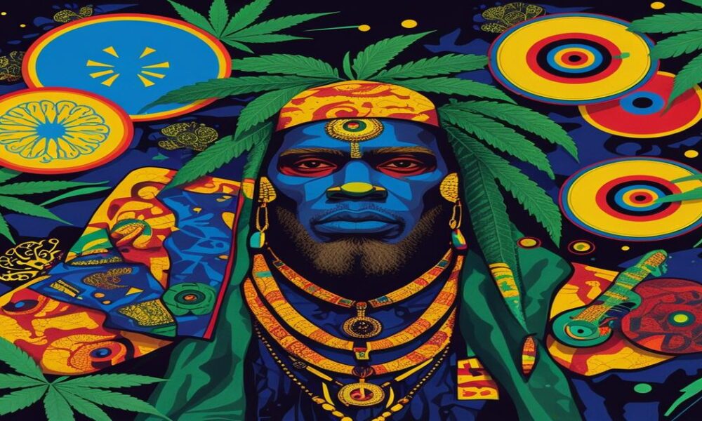 AI-generated image to illustrate For Smoke a J's content.