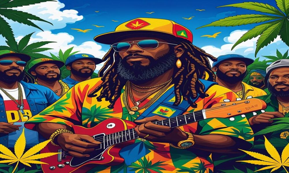 AI-generated image to illustrate For Smoke a J's content.