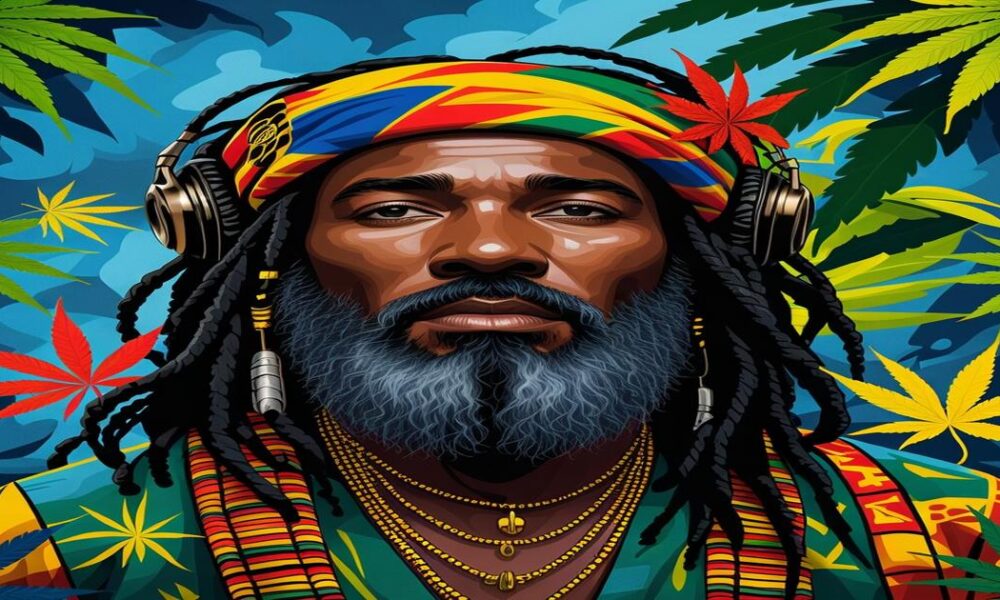 AI-generated image to illustrate For Smoke a J's content.