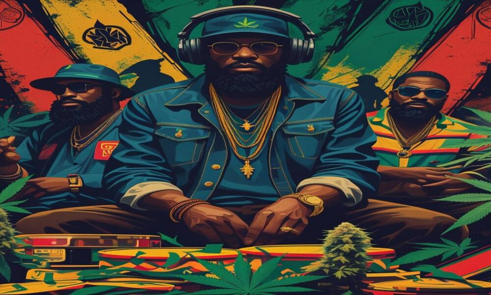 AI-generated image to illustrate For Smoke a J's content.