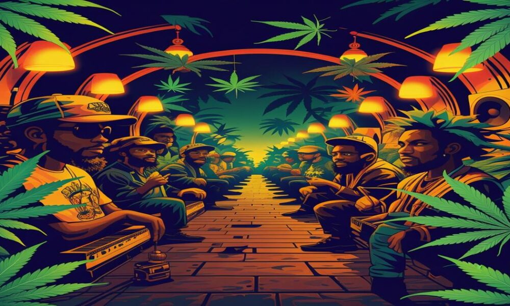 AI-generated image to illustrate For Smoke a J's content.