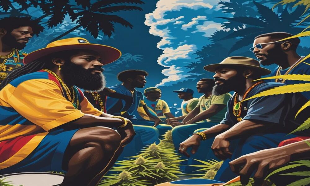 AI-generated image to illustrate For Smoke a J's content.