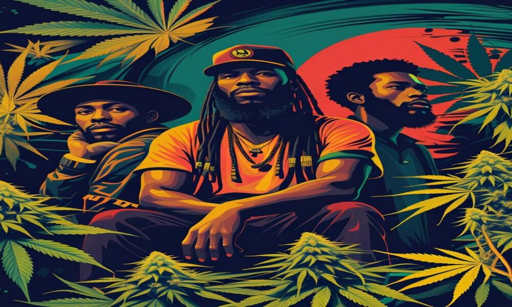 AI-generated image to illustrate For Smoke a J's content.