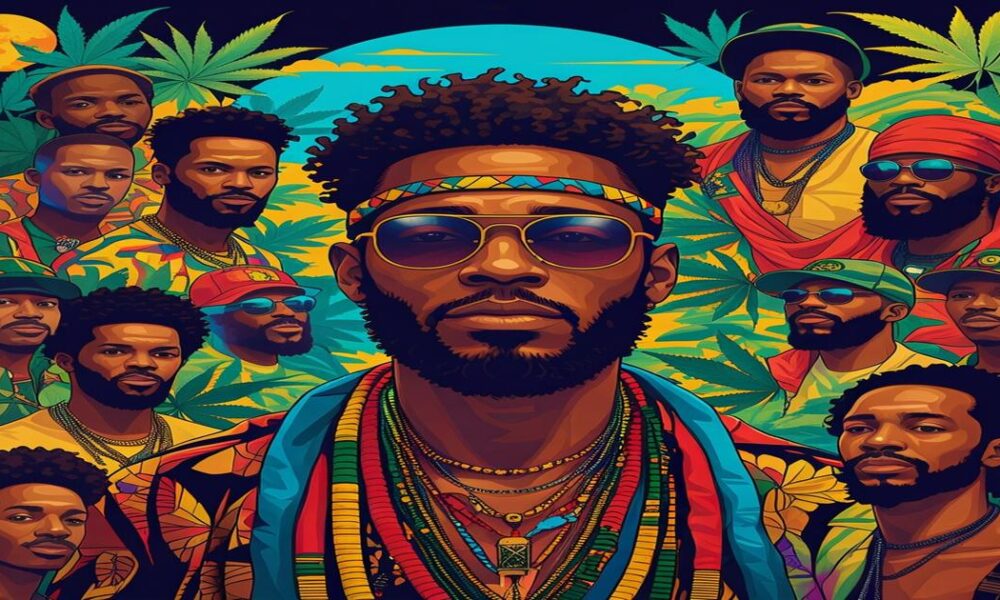 AI-generated image to illustrate For Smoke a J's content.