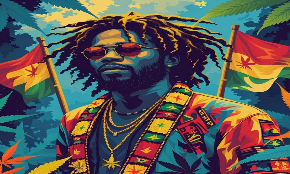 AI-generated image to illustrate For Smoke a J's content.