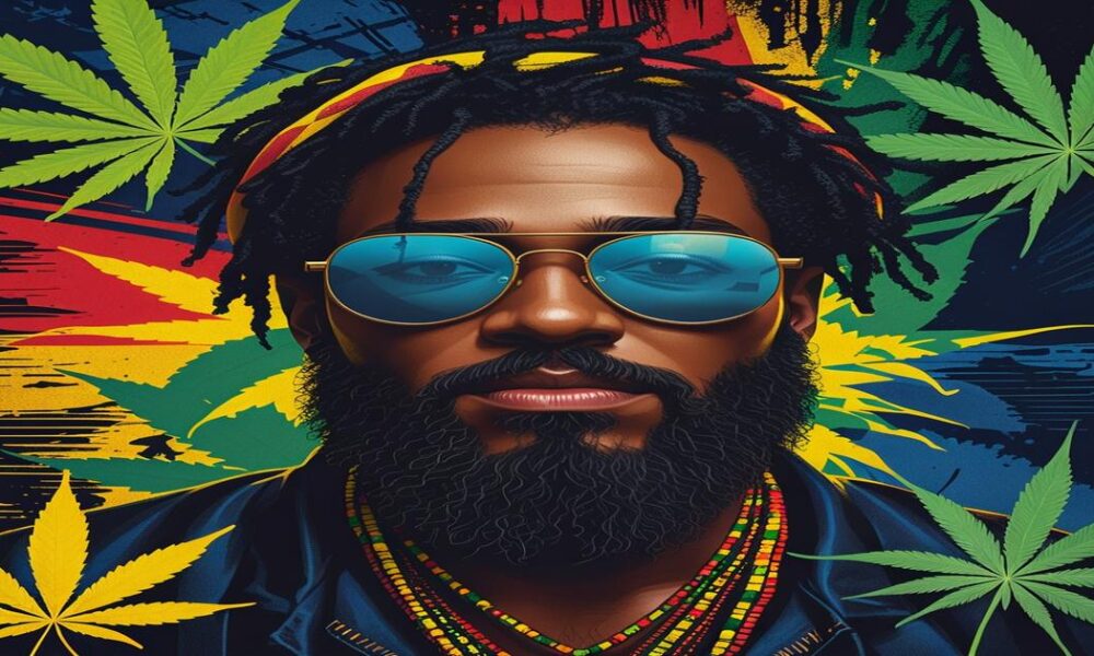 AI-generated image to illustrate For Smoke a J's content.