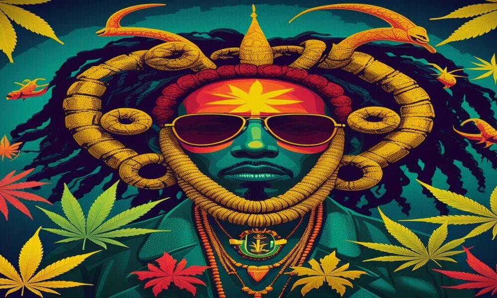 AI-generated image to illustrate For Smoke a J's content.