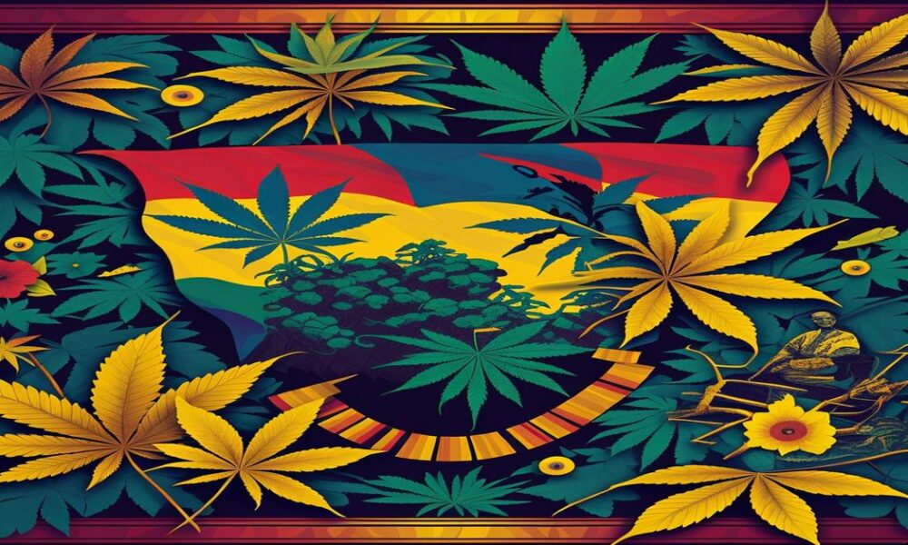 AI-generated image to illustrate For Smoke a J's content.