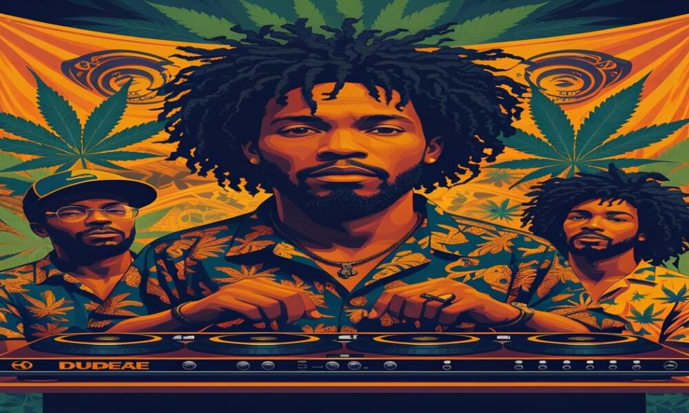 AI-generated image to illustrate For Smoke a J's content.