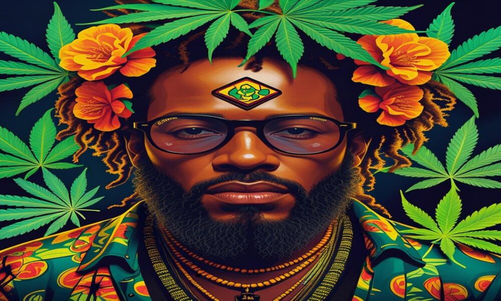 AI-generated image to illustrate For Smoke a J's content.