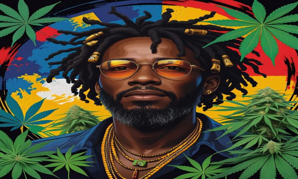 AI-generated image to illustrate For Smoke a J's content.