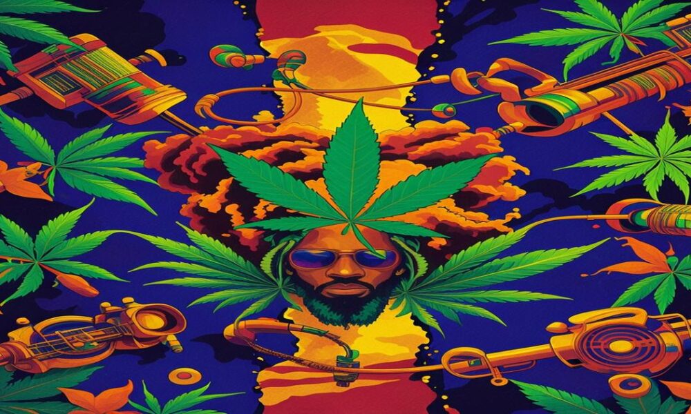 AI-generated image to illustrate For Smoke a J's content.