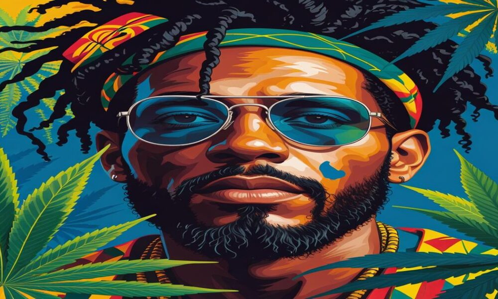 AI-generated image to illustrate For Smoke a J's content.