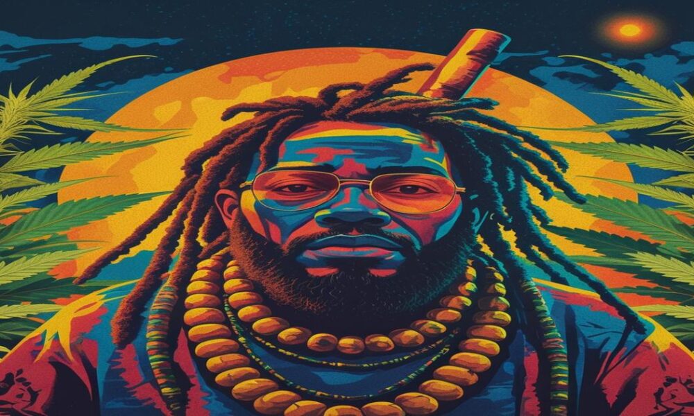 AI-generated image to illustrate For Smoke a J's content.