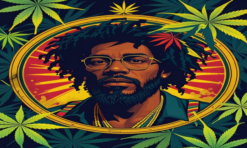 AI-generated image to illustrate For Smoke a J's content.