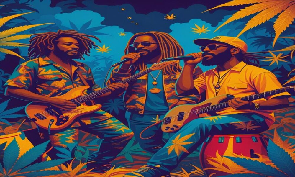 AI-generated image to illustrate For Smoke a J's content.