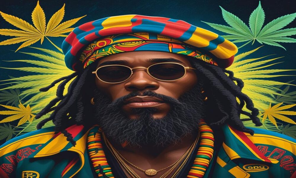 AI-generated image to illustrate For Smoke a J's content.