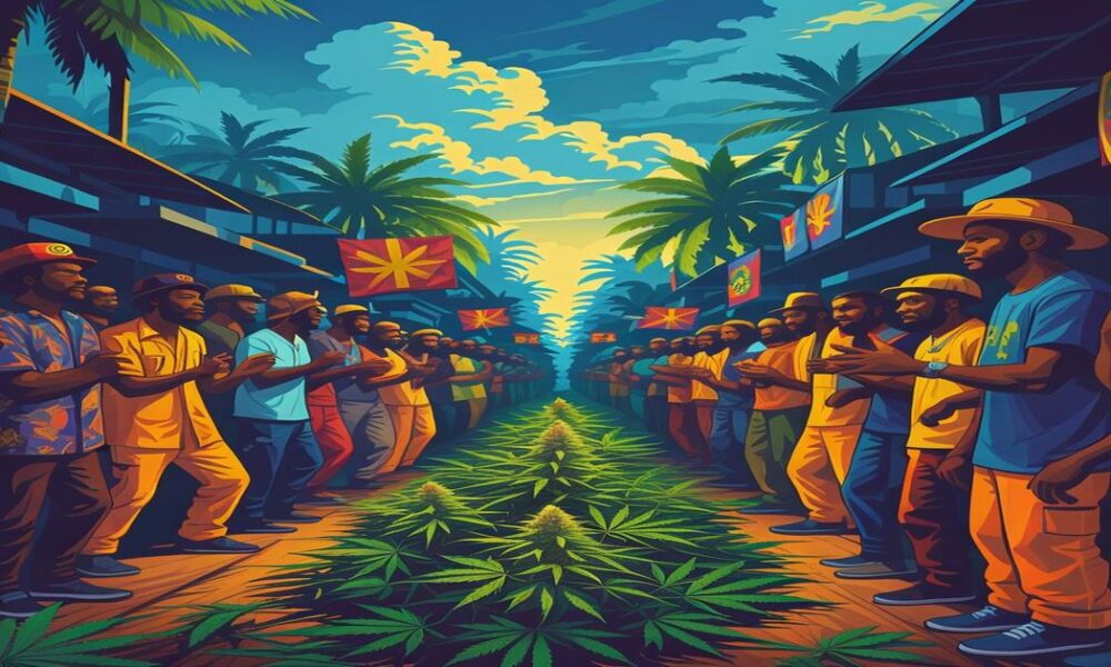 AI-generated image to illustrate For Smoke a J's content.