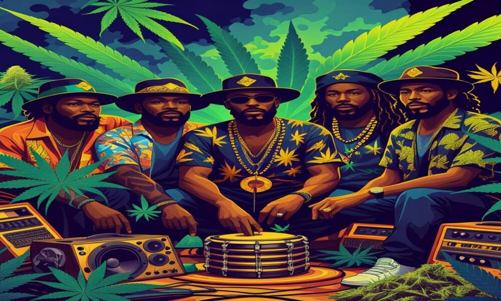 AI-generated image to illustrate For Smoke a J's content.