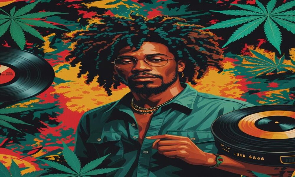 AI-generated image to illustrate For Smoke a J's content.