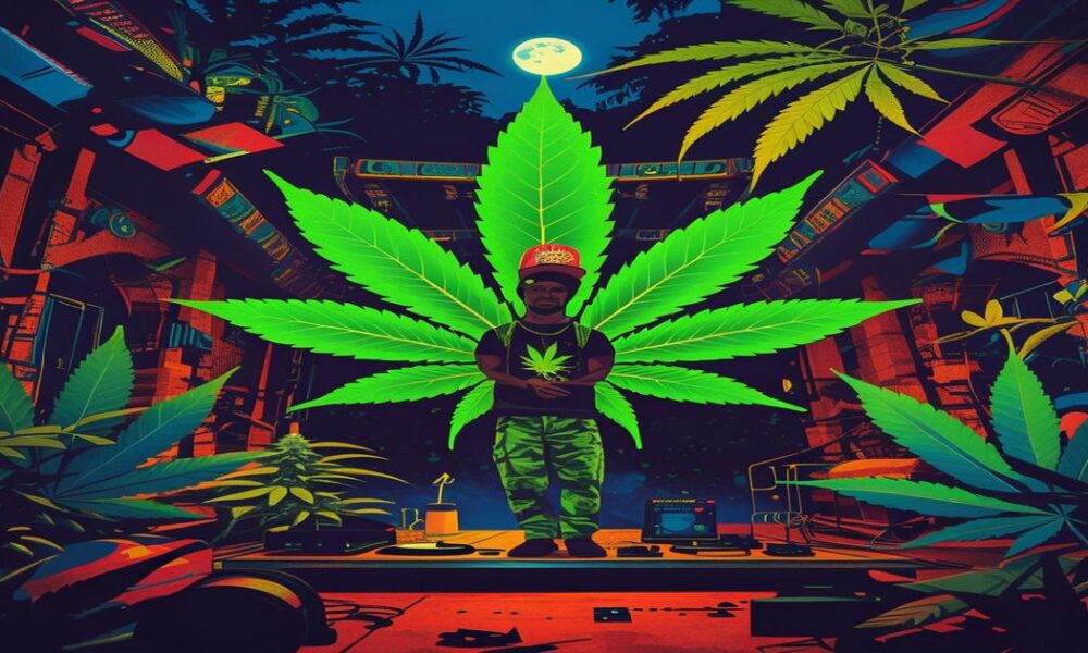 AI-generated image to illustrate For Smoke a J's content.