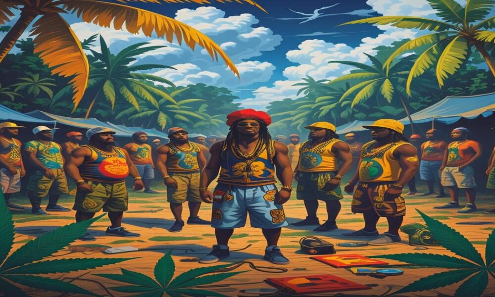 AI-generated image to illustrate For Smoke a J's content.