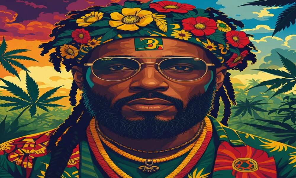 AI-generated image to illustrate For Smoke a J's content.