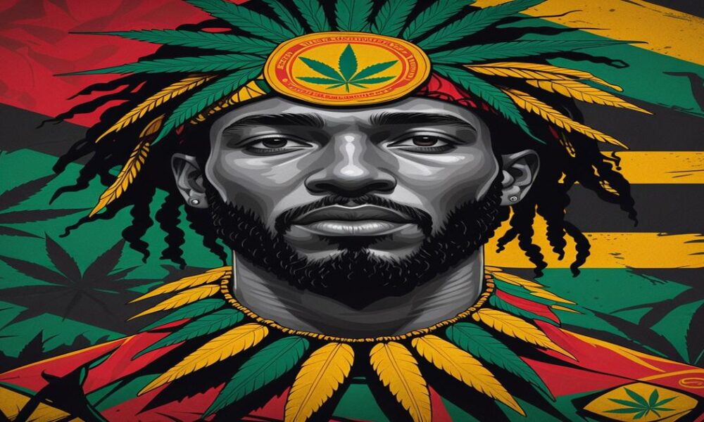 AI-generated image to illustrate For Smoke a J's content.