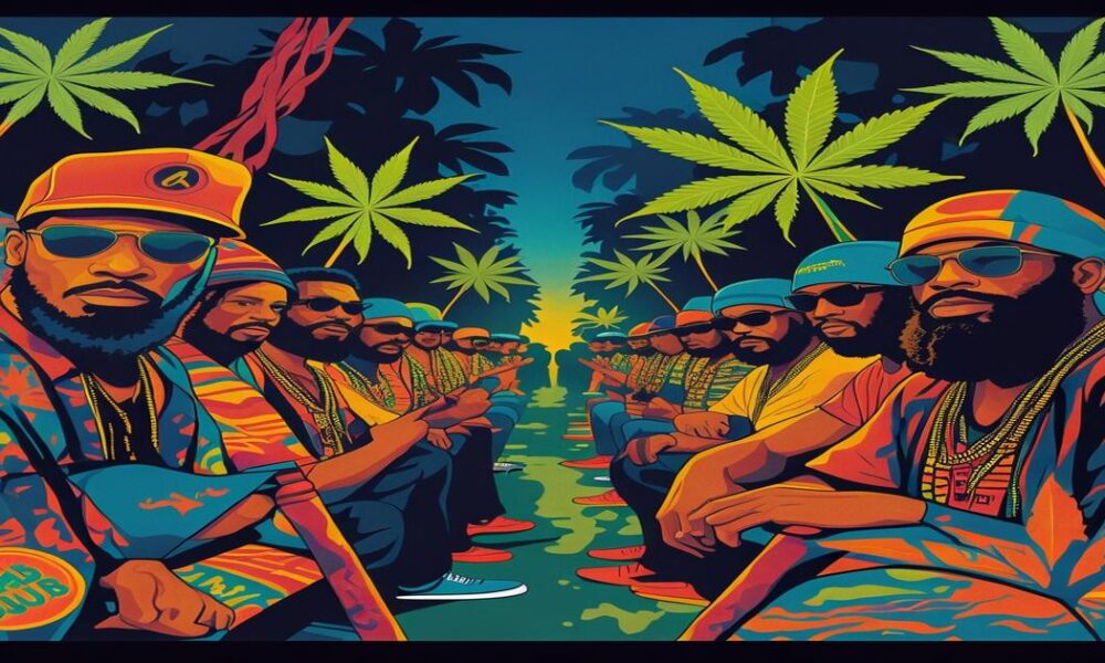 AI-generated image to illustrate For Smoke a J's content.