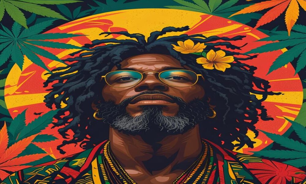 AI-generated image to illustrate For Smoke a J's content.