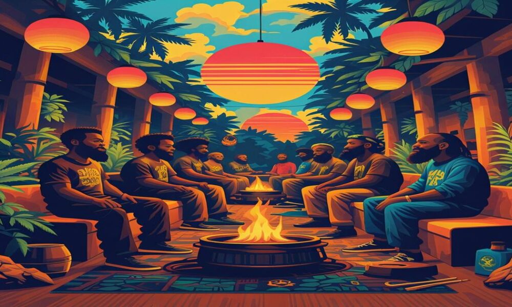 AI-generated image to illustrate For Smoke a J's content.