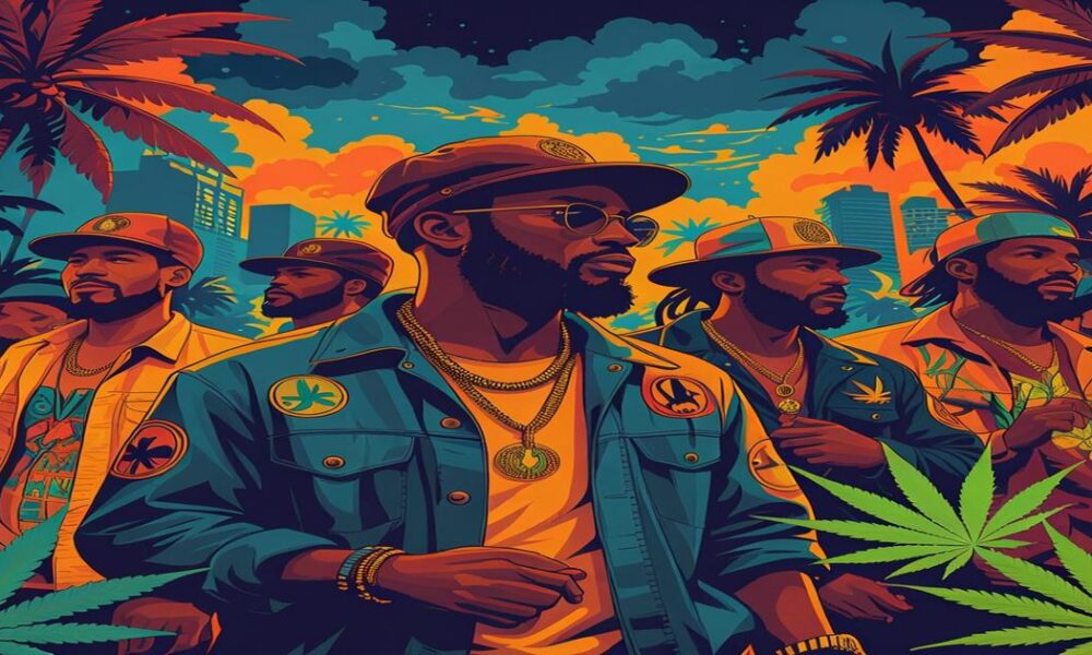 AI-generated image to illustrate For Smoke a J's content.