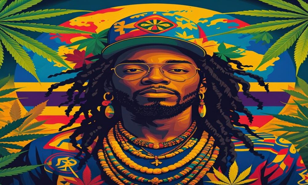 AI-generated image to illustrate For Smoke a J's content.