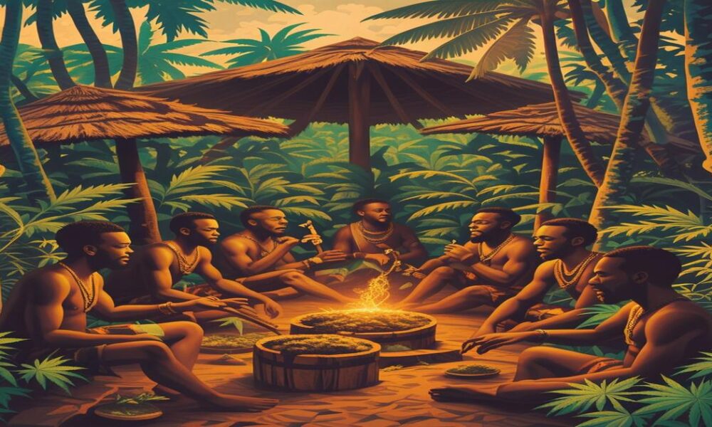 AI-generated image to illustrate For Smoke a J's content.