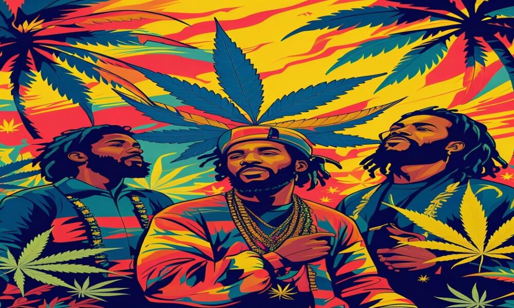 AI-generated image to illustrate For Smoke a J's content.