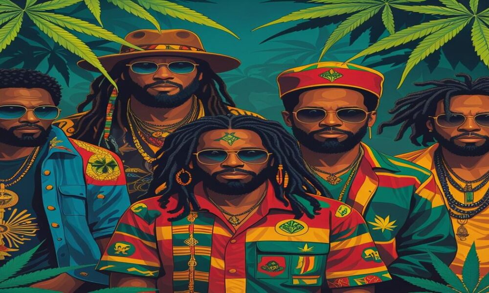 AI-generated image to illustrate For Smoke a J's content.