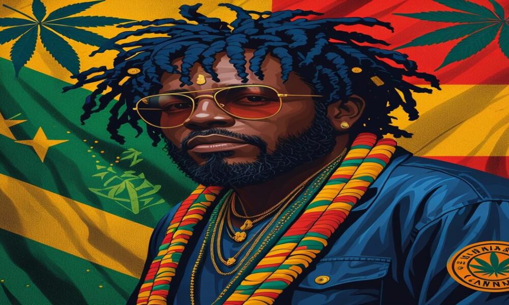 AI-generated image to illustrate For Smoke a J's content.