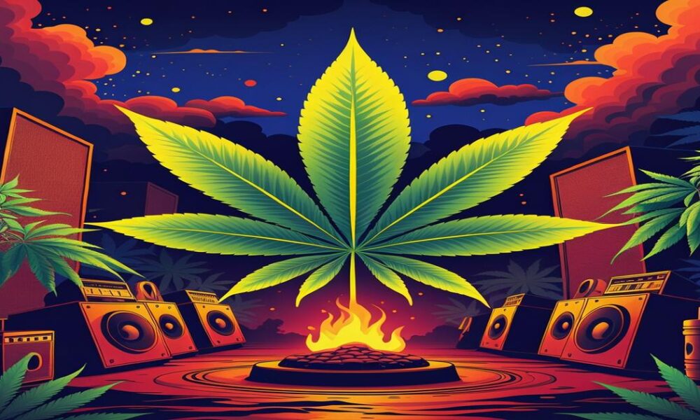 AI-generated image to illustrate For Smoke a J's content.