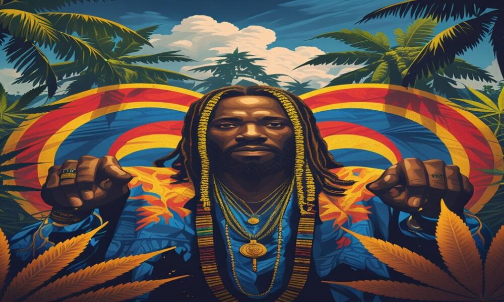 AI-generated image to illustrate For Smoke a J's content.