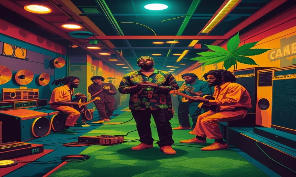 AI-generated image to illustrate For Smoke a J's content.